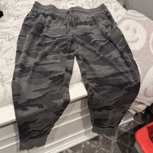Splendid Camouflage Jogger Pants